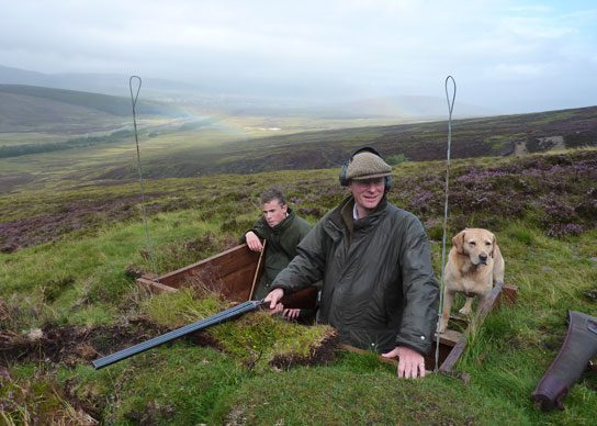 Grouse Shooting at Ralia Estate